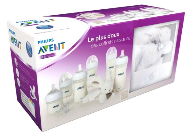 Philips Avent Coffret Naissance Biberons et Doudou Edition Limitée 30 ans